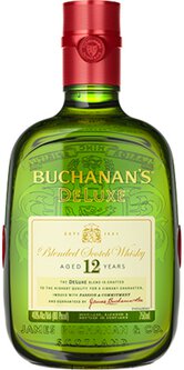 Buchanan's 12 Years Old Deluxe Blended Scotch Whiskey (with Salsa Bowl)