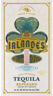 Irlandes Tequila Reposado Tequila 100% De Agave
