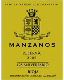 Bodegas Manzanos 125 Aniversario Rioja Reserva