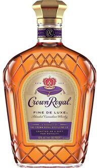 Crown Royal Fine Deluxe Blended Canadian Whisky (with Flask)