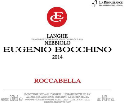 Eugenio Bocchino Roccabella Langhe Nebbiolo