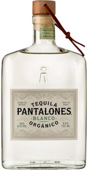 Tequila Pantalones Blanco Tequila 100% de Agave 80 Proof