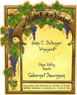 Nickel & Nickel John C. Sullenger Vineyard Cabernet Sauvignon