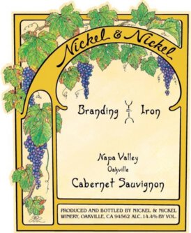 Nickel & Nickel Branding Iron Vineyard Cabernet Sauvignon