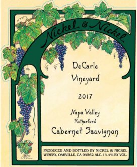 Nickel & Nickel DeCarle Vineyard Cabernet Sauvignon