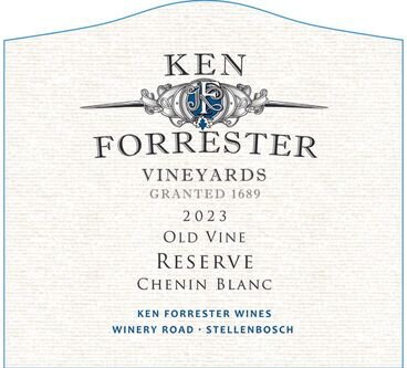 Ken Forrester Chenin Blanc Old Vine Reserve Stellenbosch