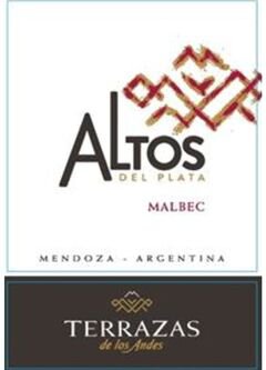 Terrazas de los Andes Altos del Plata Malbec