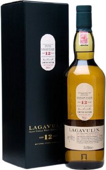 Lagavulin Natural Cask Strength 12 Year Old Single Malt Scotch