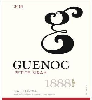 Guenoc Petite Sirah