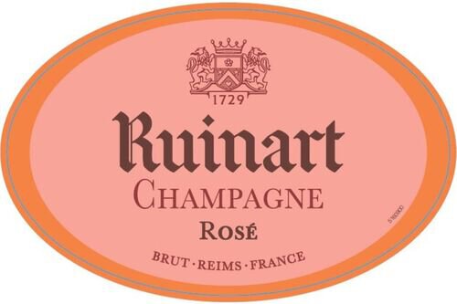 House of Ruinart Champagne Brut Rose (with Holiday Vap)