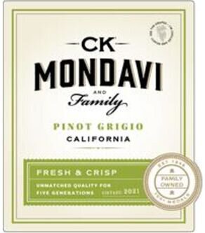 CK Mondavi Pinot Grigio
