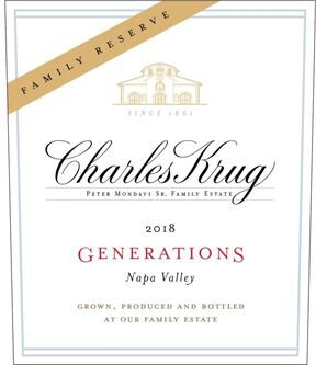 Charles Krug Family Reserve Generations