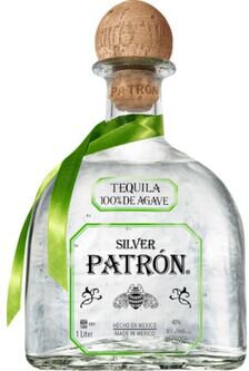 Patron Silver Tequila 100% de Agave