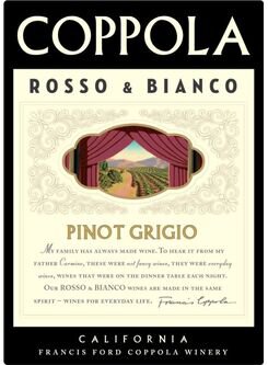 Francis Ford Coppola Rosso & Bianco Pinot Grigio