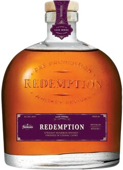 Redemption Cognac Cask Finished Straight Bourbon Whiskey