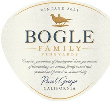 Bogle Vineyards Pinot Grigio