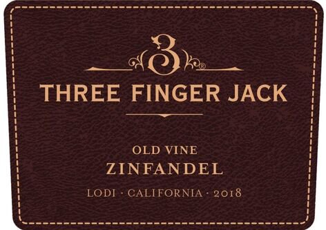 Three Finger Jack Zinfandel Old Vine Lodi