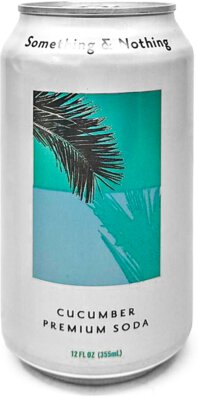 Something & Nothing Cucumber Seltzer Non Alcoholic