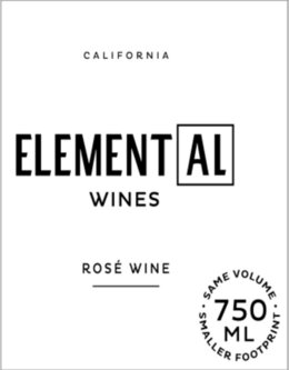 ElementAL Wines Rose California