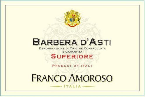 Franco Amoroso Barbera d'Asti Superiore DOCG