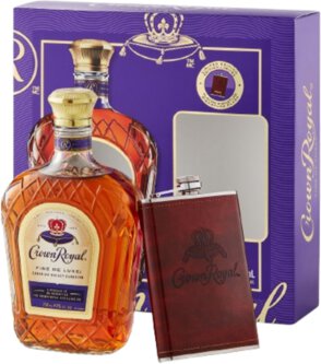 Crown Royal Canadian Whisky (w/ Flask)