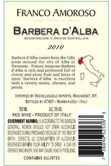 Franco Amoroso Barbera d'Alba