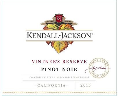 Kendall-Jackson Vintner's Reserve Pinot Noir Jackson Estate California