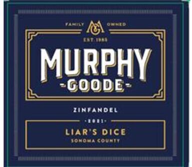 Murphy-Goode Zinfandel Liar's Dice Sonoma County