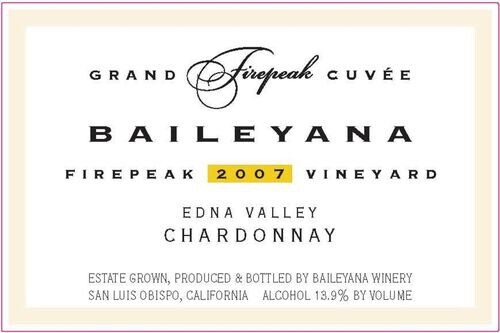 Baileyana Firepeak Chardonnay