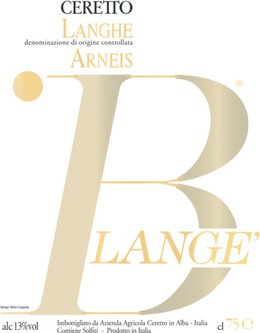 Ceretto Blange Arneis