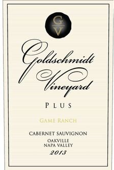 Goldschmidt Vineyards PLUS Single Vineyard Selection Game Ranch Cabernet Sauvignon