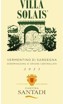 Cantina Santadi Vermentino di Sardegna Villa Solais