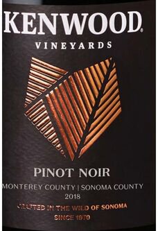 Kenwood Vineyards Sonoma / Monterey Counties Pinot Noir