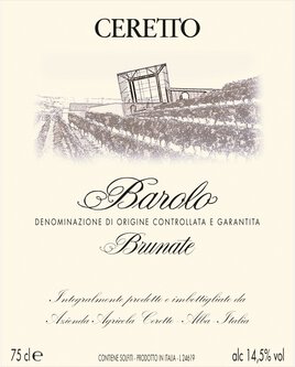Ceretto Barolo Brunate