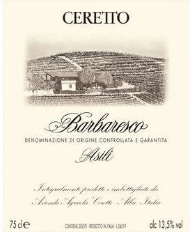 Ceretto Bricco Asili