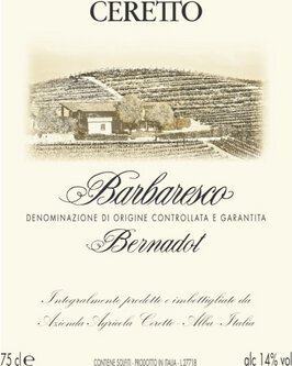 Ceretto Barbaresco Bernadot