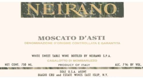 Tenute Neirano Moscato d'Asti