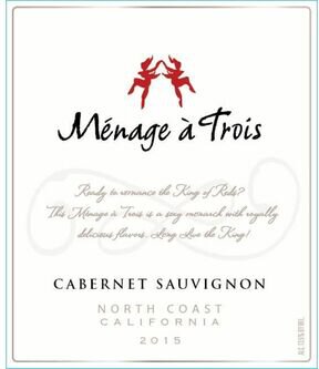 Menage a Trois Cabernet Sauvignon
