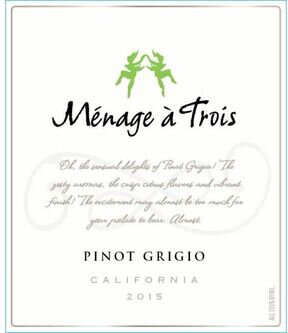 Menage a Trois Pinot Grigio