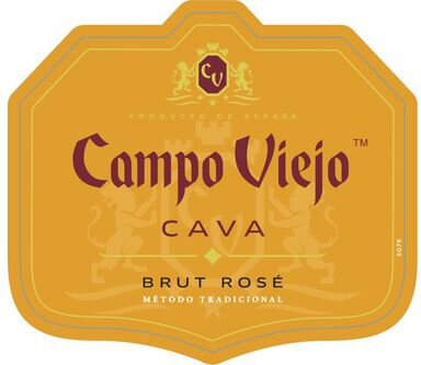 Campo Viejo Cava Brut Rose Gran Metodo Tradicional