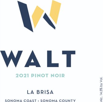 Walt Wines Pinot Noir La Brisa Sonoma Coast