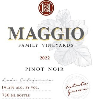 Maggio Pinot Noir Lodi
