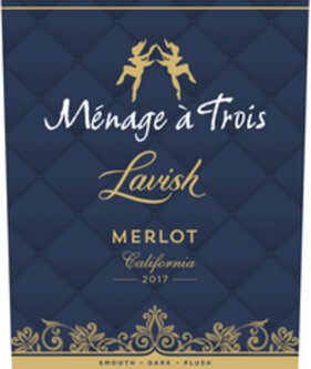 Menage a Trois Lavish Merlot