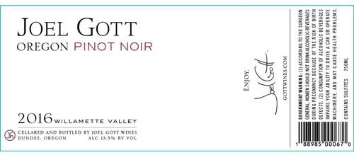 Joel Gott Oregon Pinot Noir
