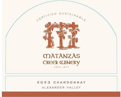 Matanzas Creek Winery Chardonnay Alexander Valley