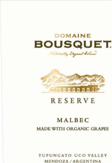 Domaine Bousquet Reserve Organic Malbec