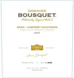 Domaine Bousquet Gran Organic Cabernet Sauvignon