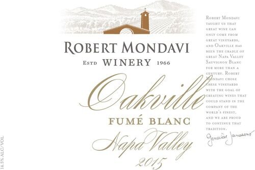 Robert Mondavi Oakville Fume Blanc