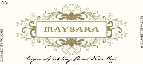 Maysara Sparkling Pinot Noir Willamette Valley Rose