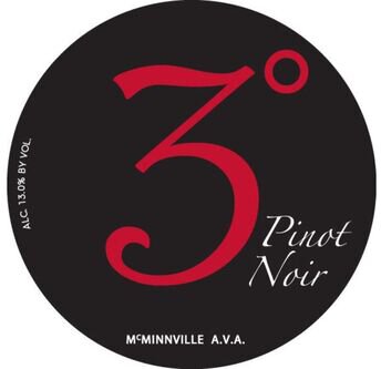 Maysara Winery Pinot Noir 3deg McMinnville